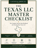 Texas LLC Master Checklist